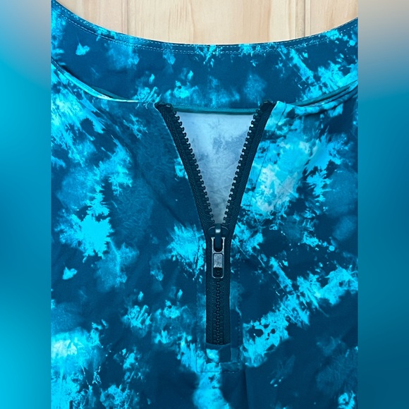 Kim Gravel x Swimsuits for All Zip Front Swim Tee and Brief - Picture 5 of 15